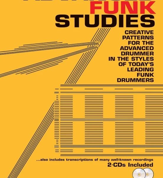 Schlagzeuglehrbuch Advanced Funk Studies-Rick Latham