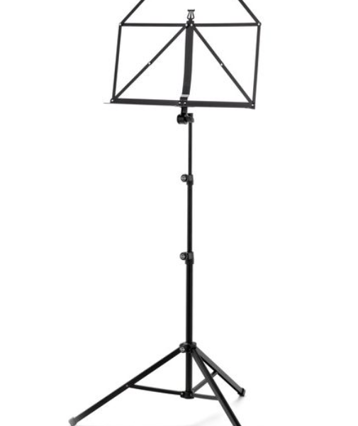 K&M 10065 faltbarer Notenständer in schwarz