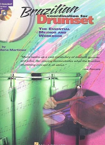 Lehrbuch für Schlagzeug Brazilian Coordination for Drumset von Maria Martinez