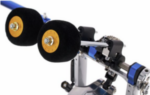 Doppel Fußpedal DFP9C von Yamaha. Filzschlägel mit einstellbaren Zusatzgewichten