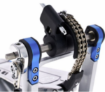 Single Fußpedal FP9C von Yamaha. Einstellbarer Doppelkettenantrieb und Beater Halterung