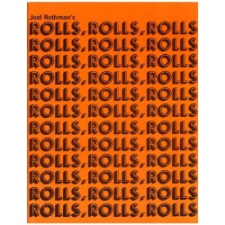 Abbildung des Buchs „Rolls, Rolls, Rolls“, Lehrbuch für Schlagzeug mit Übungen zur Verbesserung von Rolls und Technik
