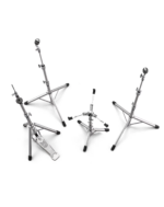 Gesamtes Hardware Set HW3 bestehend aus zwei Beckernständer, einen HiHat Stand und Snare Stand von Yamaha