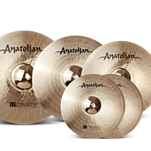 Anatolian Ultimate Set bestehend aus Ride 20", Crash 18", Crash 16",Hi Hat 14"