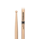 Promark Maple Finesse 5A Drumstick Logo und Tip im Focus
