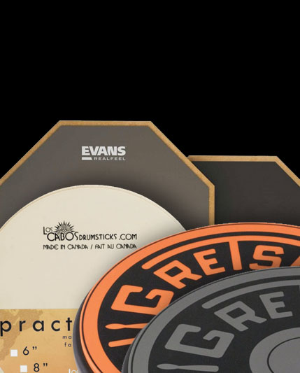 Zusammenstellung von Practice Gear/ Übungspads