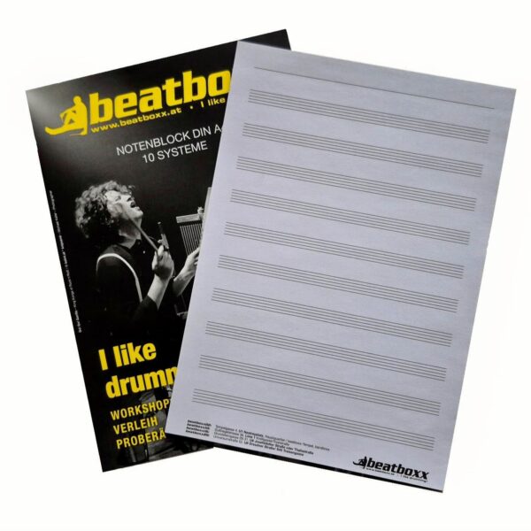 Abreisnotenblock von der Beatboxx