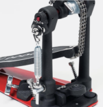 DW 5000AD4 Fußmaschine Detail mit Feder, Kettenantrieb und Einstellmechanik