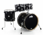 PDP Schlagzeug Concept Maple Bop Erweiterung mit 18" Bass Drum 10" & 12" Tom Tom und 14" FloorTom in Satin Black
