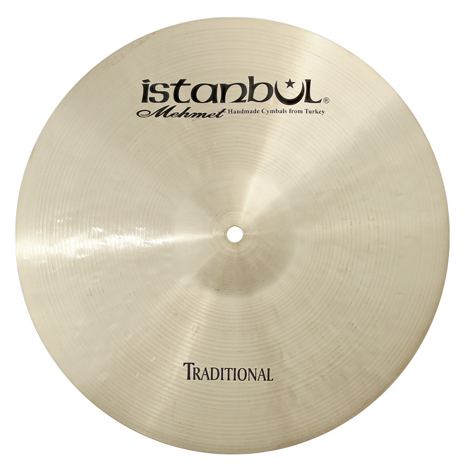 Istanbul cth14 Istanbul Mehmet Traditional Thin Crash 14 Zoll aus B20 Bronze mit traditioneller Hammerschlagoptik und warmem, musikalischem Klang.