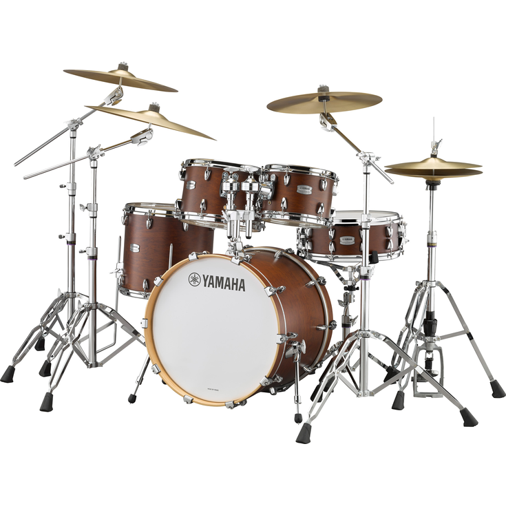 Tour Custom Chocolate Satin Yamaha Tour Custom Drumset mit Chocolate Satin Finish