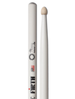 Vic Firth Signature Drumstick von Thomas Lang weiß lackiert Back und Tip im Focus